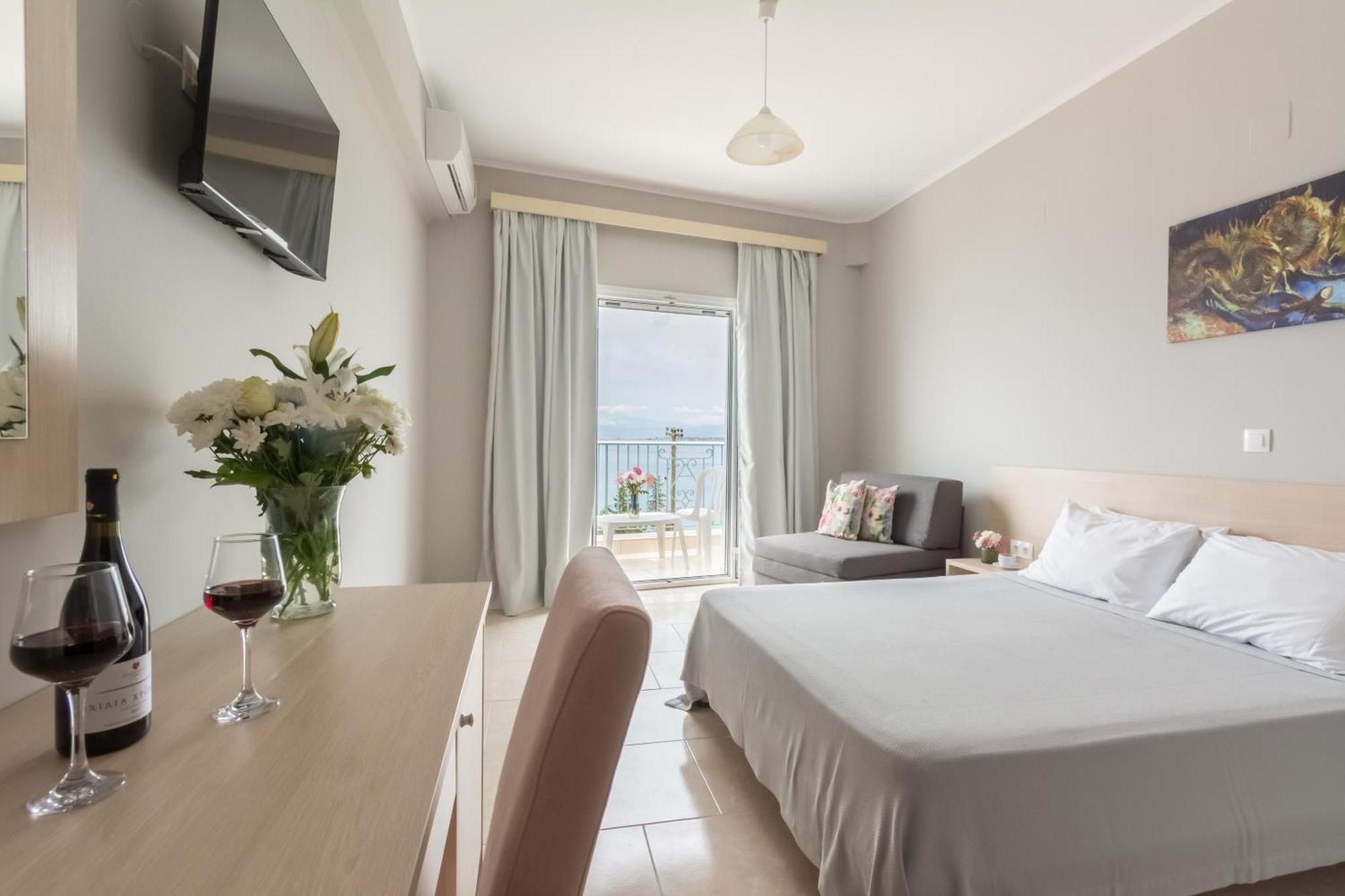 Aparthotel Corfu Aquamarine Notos Exterior foto